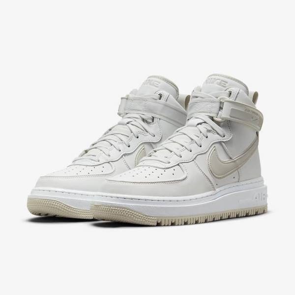 Nike Air Force 1 Boot Moški Superge Bela / Svetloba Bež | NK297UWC