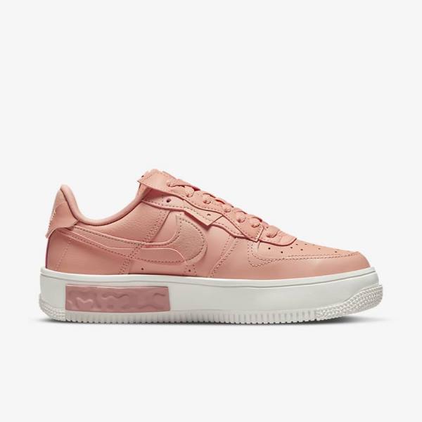 Nike Air Force 1 Fontanka Ženske Superge Bela / Rdeča Roza / Svetloba | NK302LRE