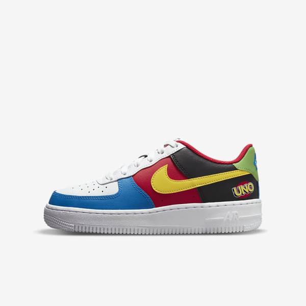 Nike Air Force 1 LV8 Older Otroci Superge Kraljevsko Modra | NK581RFL