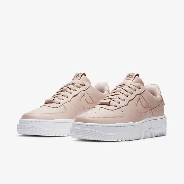 Nike Air Force 1 Pixel Ženske Superge Bež / Črna / Bela | NK436DJK