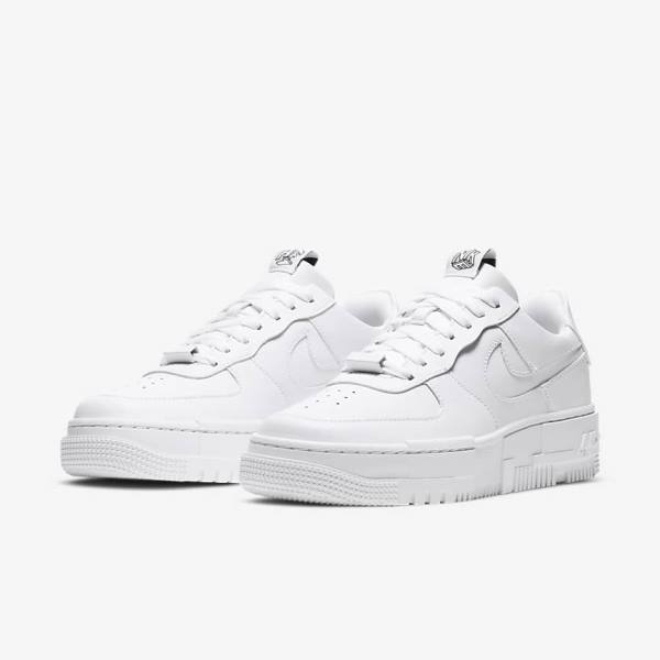 Nike Air Force 1 Pixel Ženske Superge Bela / Črna / Bela | NK874BFD