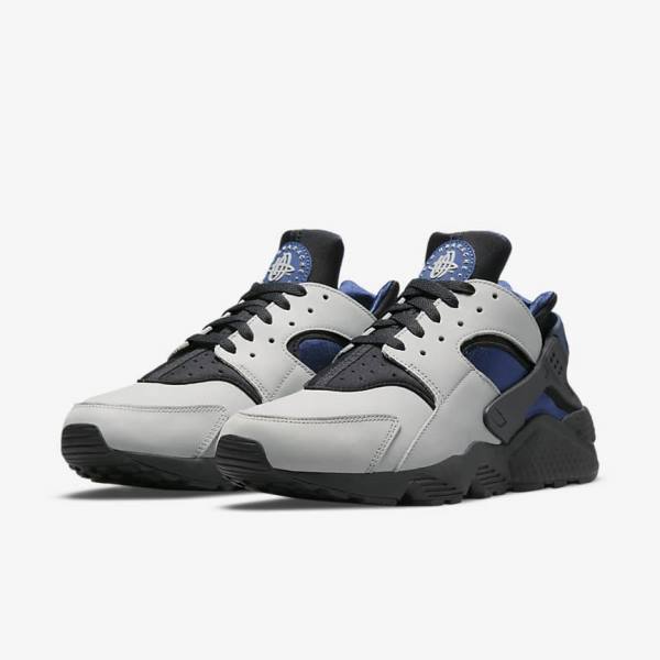 Nike Air Huarache LE Moški Superge Siva / Črna / Mornarica | NK629YEM