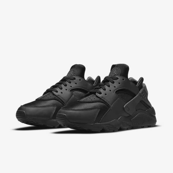 Nike Air Huarache Moški Superge Črna / Temno Siva | NK492NUB