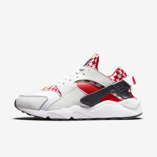 Nike Air Huarache Premium Liverpool F.C. Moški Superge Bela / Rumena / Rdeča | NK507ALM