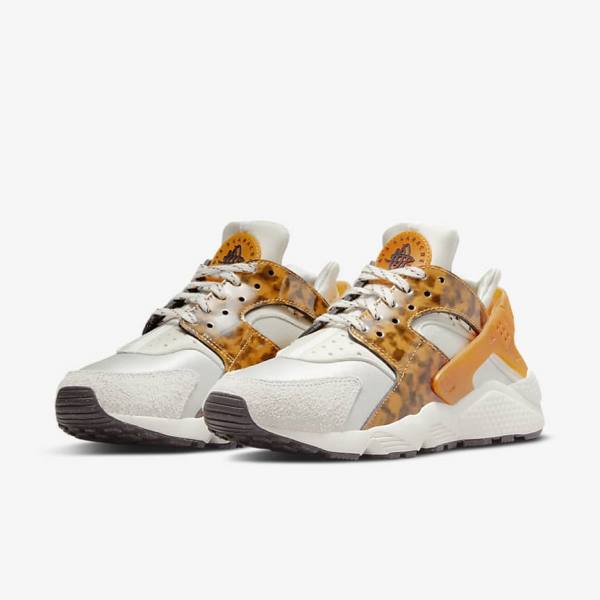 Nike Air Huarache Ženske Superge Rjav / Svetloba Bež / Rumena | NK156LBT