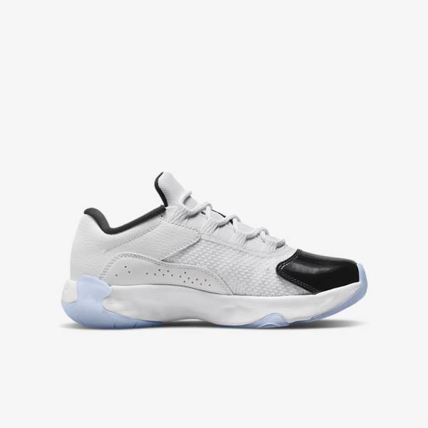 Nike Air Jordan 11 CMFT Low Older Otroci Jordan Čevlji Bela / Črna | NK780EAG