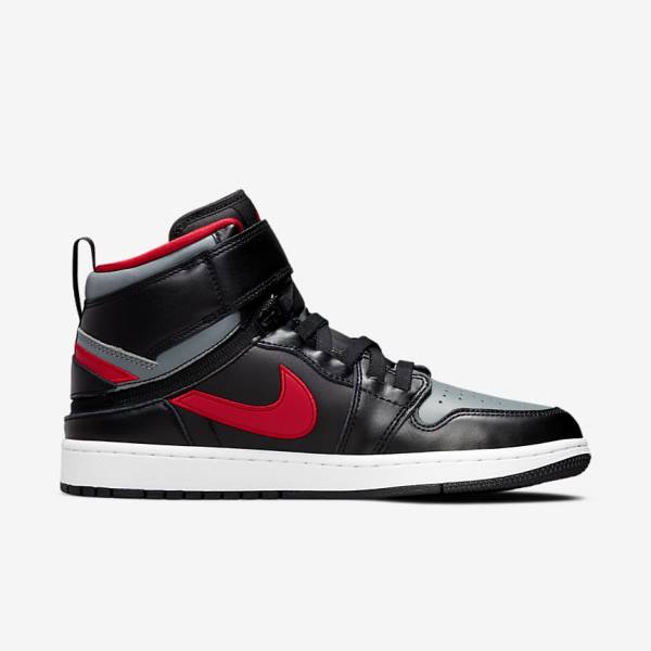 Nike Air Jordan 1 Hi FlyEase Moški Superge Črna / Siva / Bela / Rdeča | NK420YND