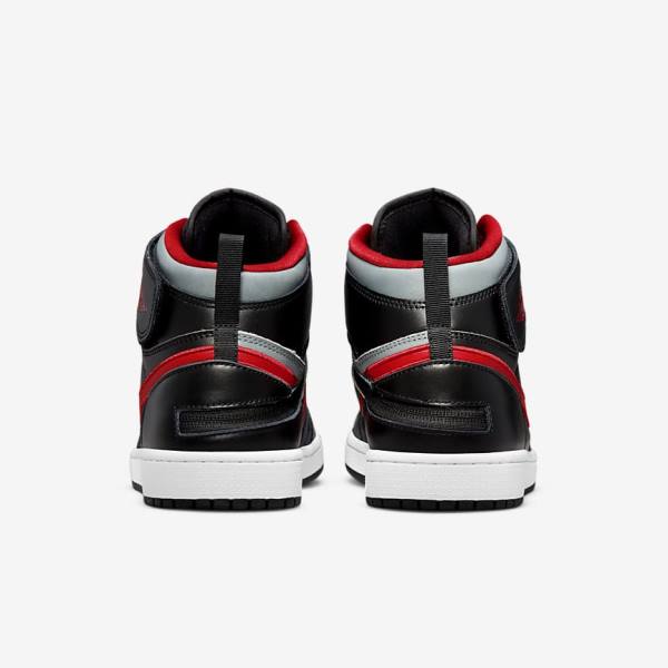 Nike Air Jordan 1 Hi FlyEase Moški Superge Črna / Siva / Bela / Rdeča | NK420YND