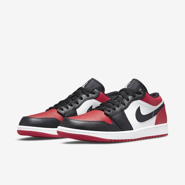 Nike Air Jordan 1 Low Moški Superge Rdeča / Črna / Bela | NK567DSK