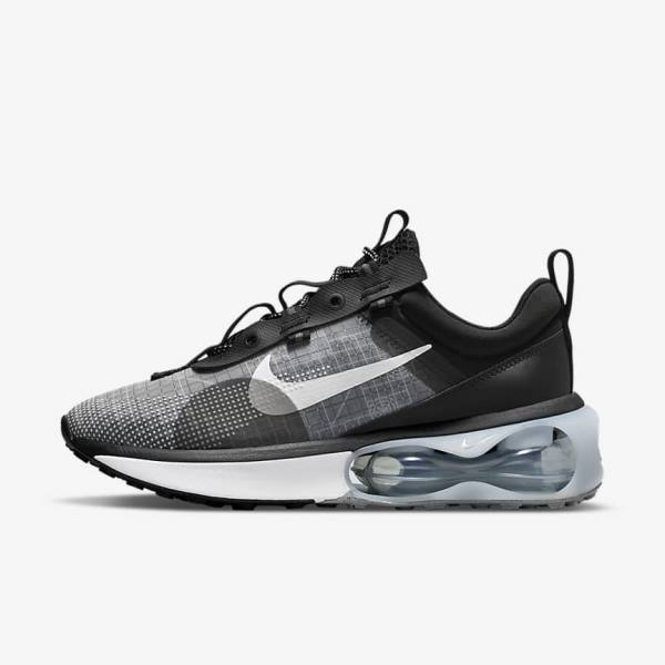 Nike Air Max 2021 Ženske Superge Črna / Kovinski Srebrna / Siva / Bela | NK650UPZ