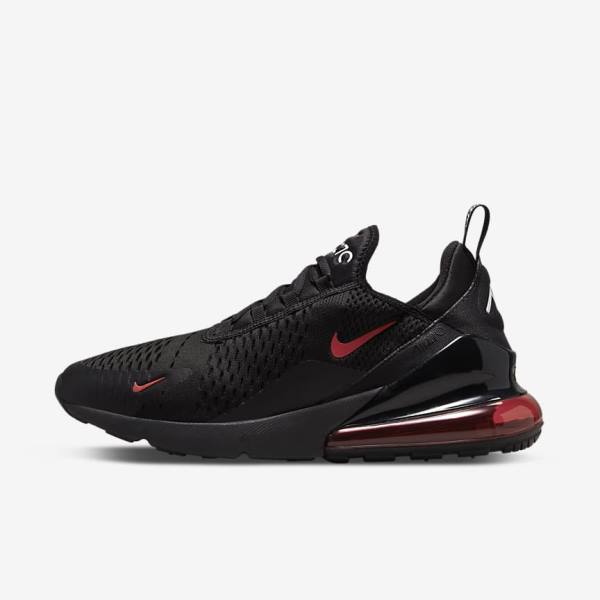 Nike Air Max 270 Moški Superge Črna / Bela / Rdeča | NK478SQP