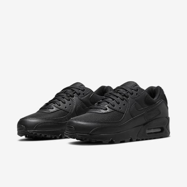 Nike Air Max 90 Ženske Superge Črna | NK734ESK