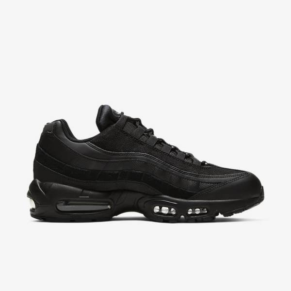 Nike Air Max 95 Essential Moški Superge Črna / Temno Siva | NK704UIR