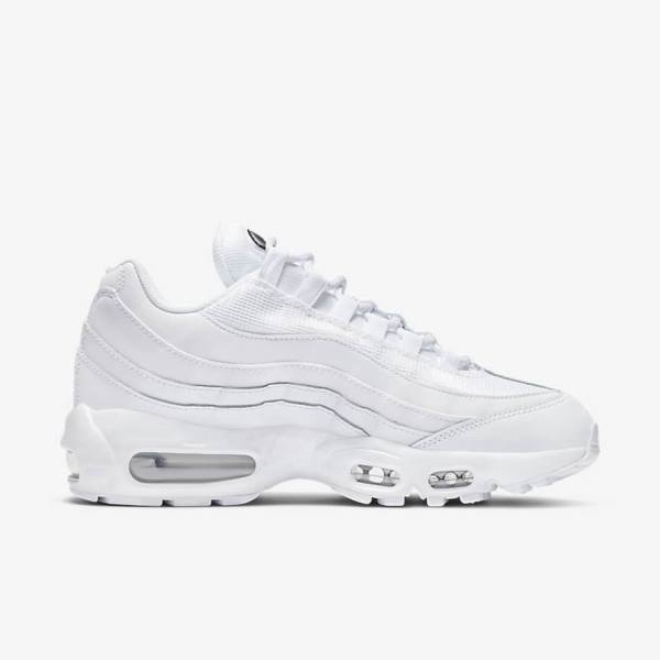 Nike Air Max 95 Essential Ženske Superge Bela / Črna | NK265VBD