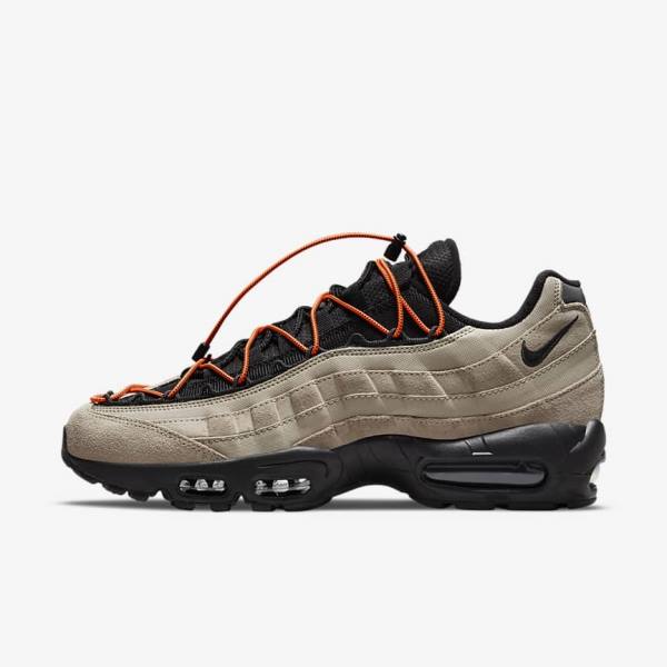 Nike Air Max 95 Moški Superge Kaki / Oranžna / Črna | NK065NWH