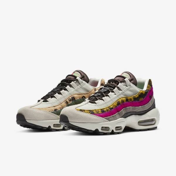 Nike Air Max 95 Premium Ženske Superge Olivno Zelene | NK372NLB