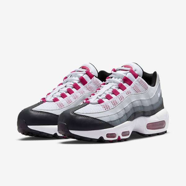 Nike Air Max 95 Ženske Superge Temno Siva / Siva / Bela | NK516XIW