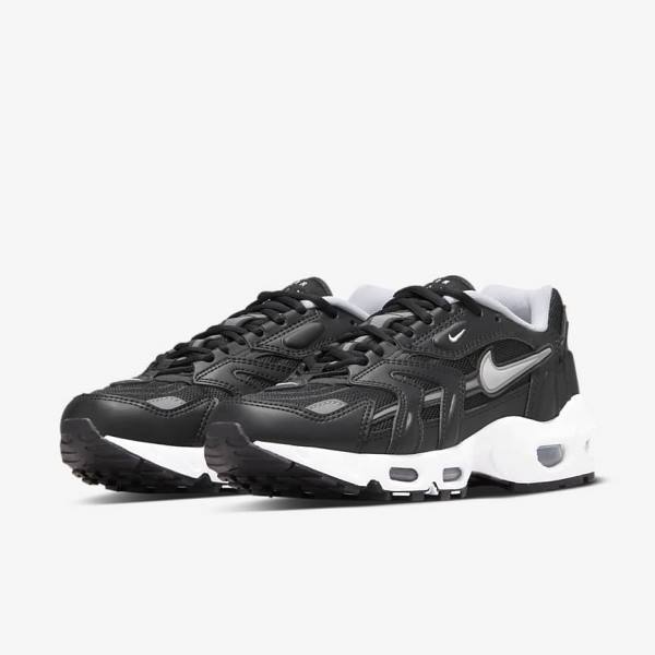 Nike Air Max 96 2 Ženske Superge Črna / Kovinski Srebrna / Bela | NK164UYR