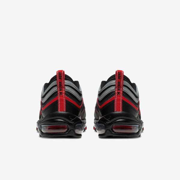 Nike Air Max 97 Moški Superge Črna / Kovinski Srebrna / Rdeča | NK403KVX