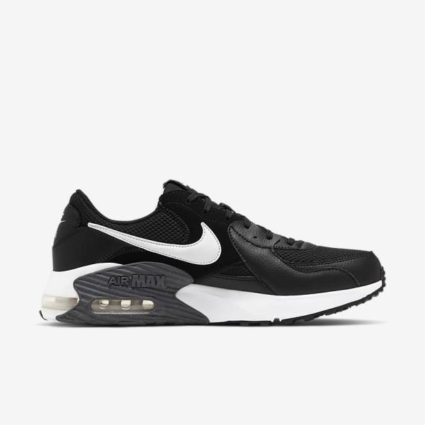 Nike Air Max Excee Moški Superge Črna / Temno Siva / Bela | NK384ZFL