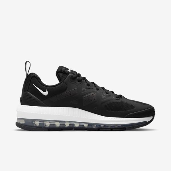 Nike Air Max Genome Moški Superge Črna / Temno Siva / Bela | NK295RWQ