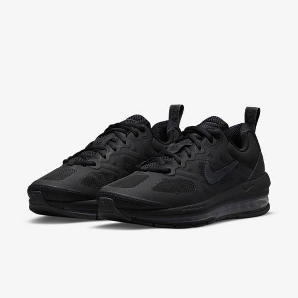 Nike Air Max Genome Moški Superge Črna / Temno Siva | NK896RUI