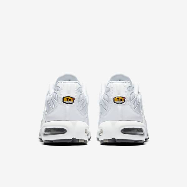 Nike Air Max Plus Moški Superge Bela / Črna / Siva / Bela | NK294BIZ