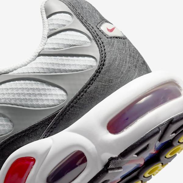 Nike Air Max Plus Moški Superge Siva / Črna / Rdeča | NK537VQU