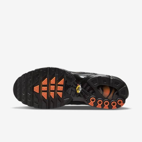 Nike Air Max Plus Moški Superge Črna / Oranžna / Siva / Bela | NK627WSY