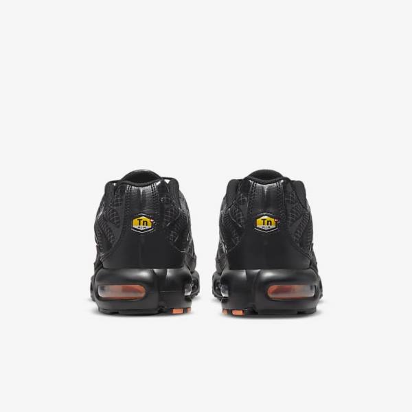 Nike Air Max Plus Moški Superge Črna / Oranžna / Siva / Bela | NK627WSY