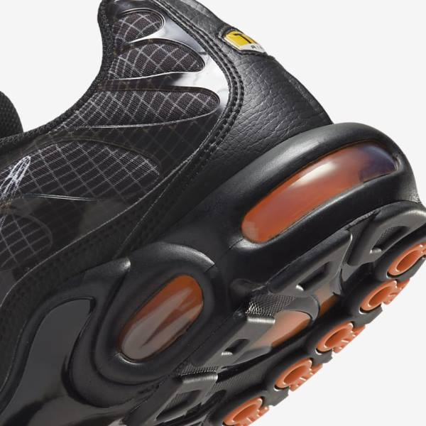 Nike Air Max Plus Moški Superge Črna / Oranžna / Siva / Bela | NK627WSY