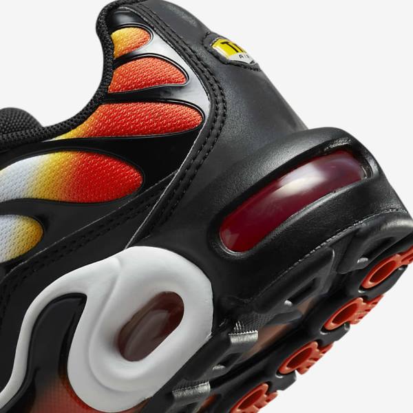 Nike Air Max Plus Older Otroci Superge Oranžna / Zlato / Črna | NK704NLC