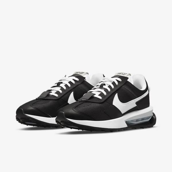 Nike Air Max Pre-Day Ženske Superge Črna / Kovinski Srebrna / Bela | NK539TZH