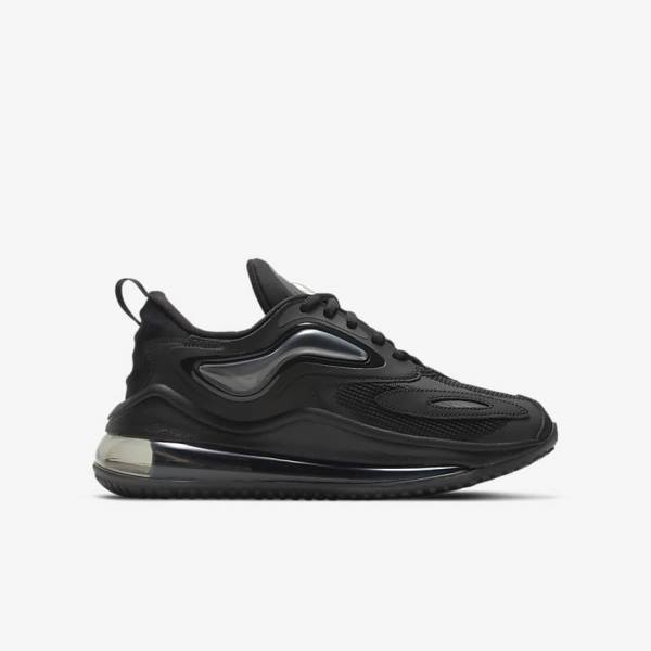 Nike Air Max Zephyr Older Otroci Superge Črna / Temno Siva | NK029NPL