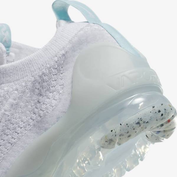 Nike Air VaporMax 2021 FK Older Otroci Superge Bela | NK049BDP