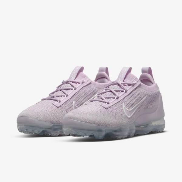 Nike Air VaporMax 2021 FK Ženske Superge Svetloba Roza / Bela / Kovinski Srebrna / Vijolična | NK046FDR