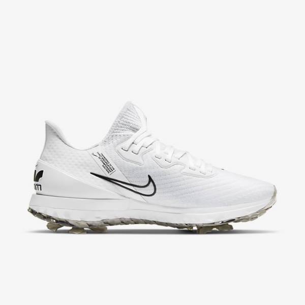 Nike Air Zoom Infinity Tour Moški Čevlji Za Golf Platina | NK835HJB