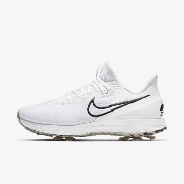 Nike Air Zoom Infinity Tour Moški Čevlji Za Golf Platina | NK835HJB