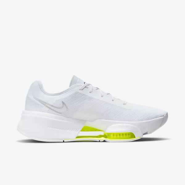 Nike Air Zoom SuperRep 3 HIIT Class Moški Športni Copati Bela / Črna / Kovinski Srebrna | NK358NBD