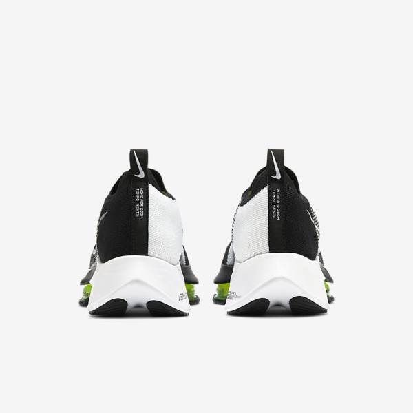 Nike Air Zoom Tempo NEXT% Road Moški Tekaški Čevlji Črna / Bela | NK781MHB