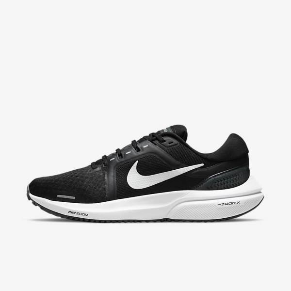 Nike Air Zoom Vomero 16 Road Ženske Tekaški Čevlji Črna / Temno Siva / Bela | NK034ZKB