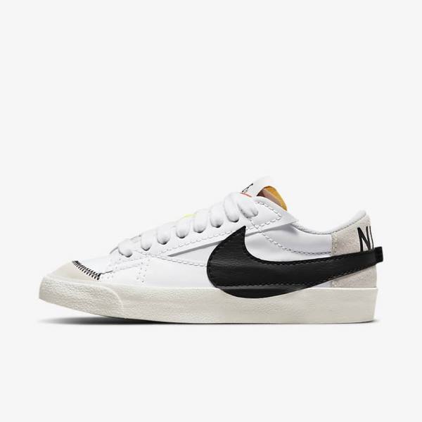 Nike Blazer Low 77 Jumbo Ženske Superge Bela / Črna | NK362RIY