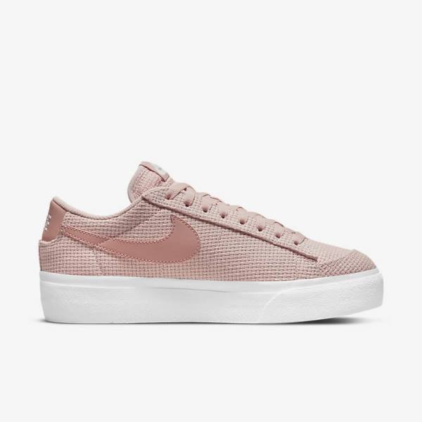 Nike Blazer Low Platform Ženske Superge Roza | NK038JMQ