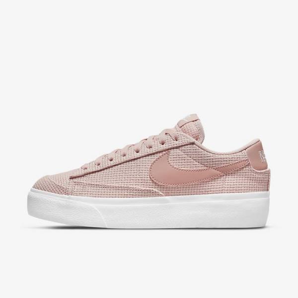 Nike Blazer Low Platform Ženske Superge Roza | NK038JMQ