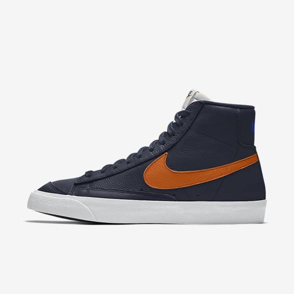 Nike Blazer Mid By You Custom Moški Superge Večbarvni | NK892FTL