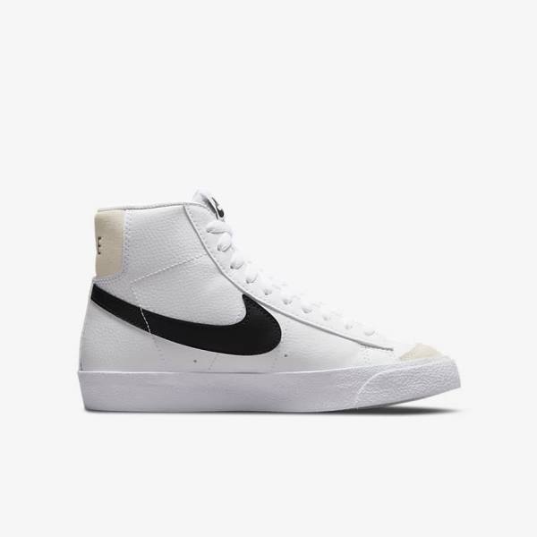 Nike Blazer Older Otroci Superge Bela / Črna | NK857OAZ