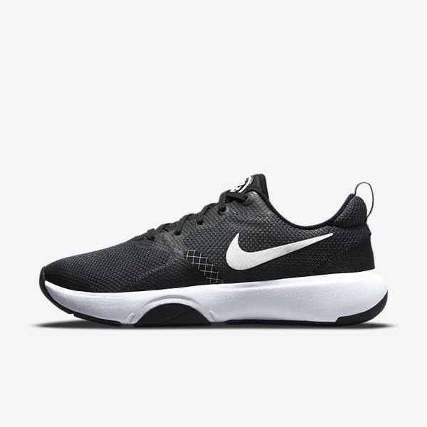 Nike City Rep TR Ženske Športni Copati Črna / Temno Siva / Bela | NK809XYM