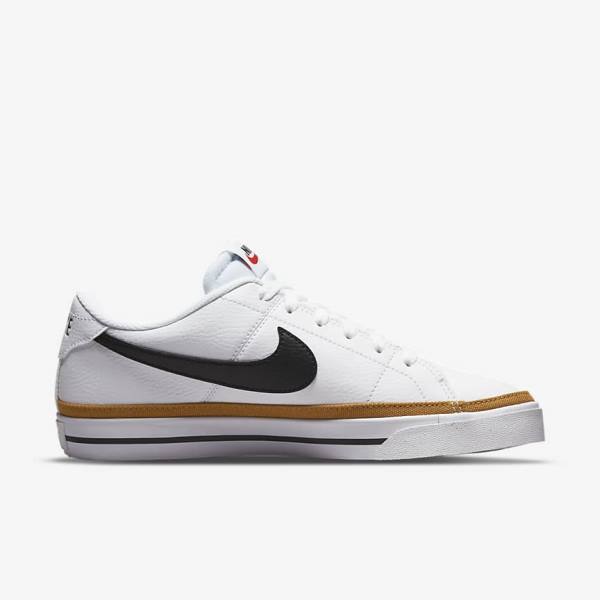 Nike Court Legacy Next Nature Ženske Superge Bela / Oranžna / Črna | NK851FRE