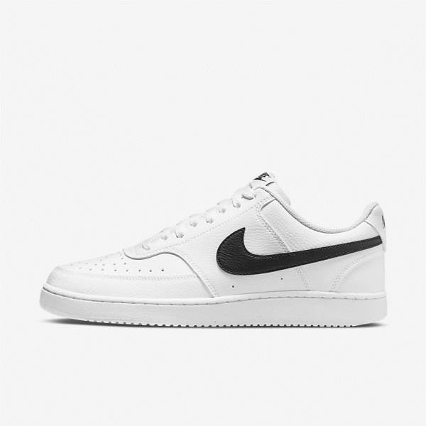 Nike Court Vision Low Next Nature Moški Superge Bela / Črna | NK682HXA