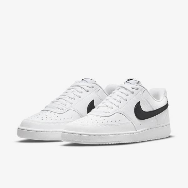 Nike Court Vision Low Next Nature Ženske Superge Bela / Črna | NK718ETI